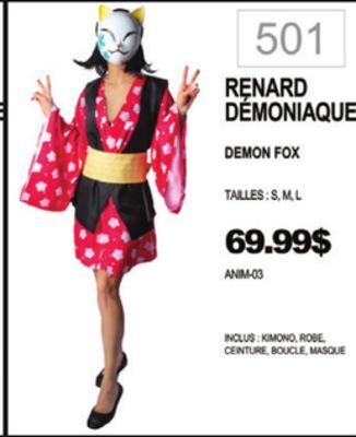Party Expert Demon fox offer