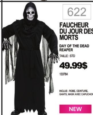 Party Expert Day of the dead reaper offer