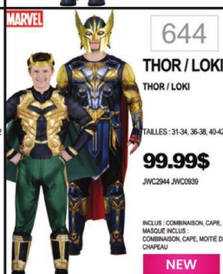 Party Expert Thor / loki offer