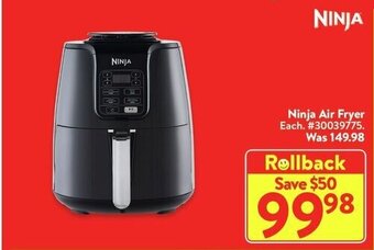 Walmart Ninja Air Fryer offer