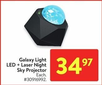 Walmart Galaxy Light LED + Laser Night Sky Projector offer