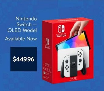 Walmart Nintendo Switch OLED Model offer