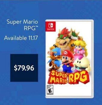 Walmart Super Mario RPG offer