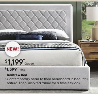 Sleep Country Renfrew bed offer