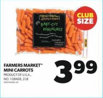 Real Canadian Superstore FARMERS MARKET MINI CARROTS 2 LB offer