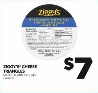 Real Canadian Superstore ZIGGY'S CHEESE TRIANGLES offer