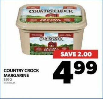 Real Canadian Superstore COUNTRY CROCK MARGARINE 850 G offer