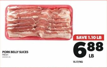 Real Canadian Superstore PORK BELLY SLICES offer
