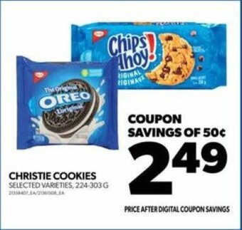 Real Canadian Superstore CHRISTIE COOKIES 224 - 303 G offer
