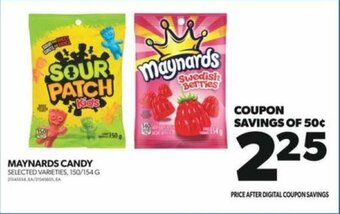 Real Canadian Superstore MAYNARDS CANDY offer
