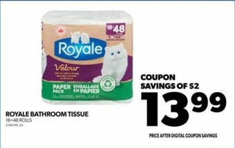 Real Canadian Superstore ROYALE BATHROOM TISSUE offer