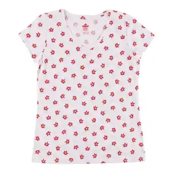 Giant Tiger Canada eh! women's seasonal all-over print v-neck canada t-shirt offer