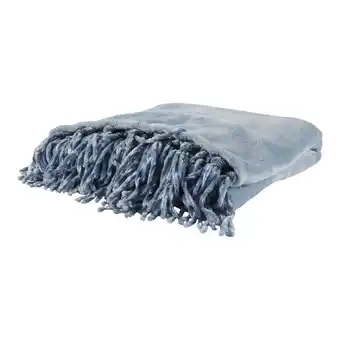 Giant Tiger Debbie travis flannel tassel throw - 70 in offer
