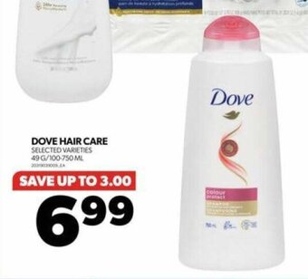 Real Canadian Superstore DOVE HAIR CARE offer