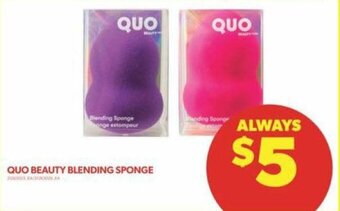 Real Canadian Superstore QUO BEAUTY BLENDING SPONGE offer