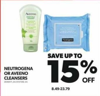 Real Canadian Superstore NEUTROGENA OR AVEENO CLEANSERS offer