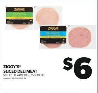Real Canadian Superstore ZIGGY'S SLICED DELI MEAT offer