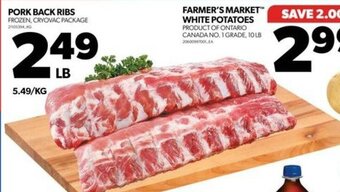 Real Canadian Superstore PORK BACK RIBS offer