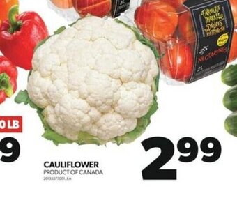 Real Canadian Superstore CAULIFLOWER offer