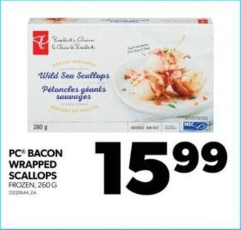 Real Canadian Superstore PC BACON WRAPPED SCALLOPS offer