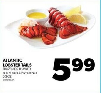 Real Canadian Superstore ATLANTIC LOBSTER TAILS offer