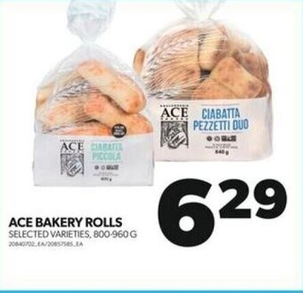 Real Canadian Superstore ACE BAKERY ROLLS offer