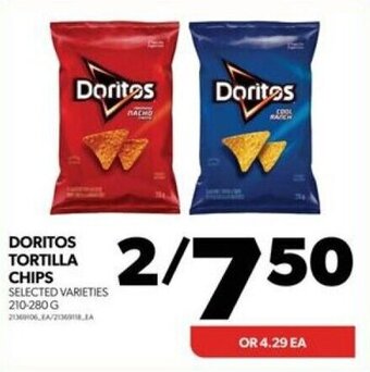 Real Canadian Superstore DORITOS TORTILLA CHIPS offer