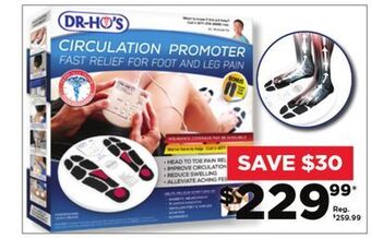 Showcase Dr. ho's circulation promoter offer