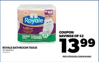 Real Canadian Superstore ROYALE BATHROOM TISSUE offer