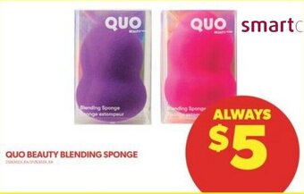 Real Canadian Superstore QUO BEAUTY BLENDING SPONGE offer