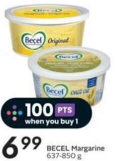 Sobeys BECEL Margarine 637-850 g offer