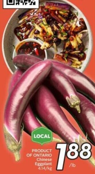 Sobeys Chinese Eggplant offer