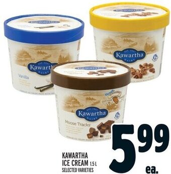 Metro KAWARTHA ICE CREAM 1.5L offer