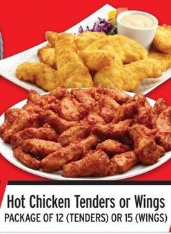 Metro Hot Chicken Tenders or Wings offer