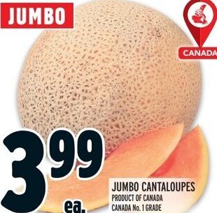 Metro JUMBO CANTALOUPES offer