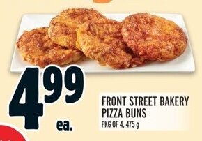 Metro FRONT STREET BAKERY PIZZA BUNS offer