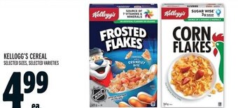 Metro KELLOGG'S CEREAL offer