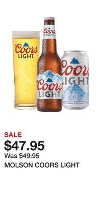The Beer Store Molson coors light offer