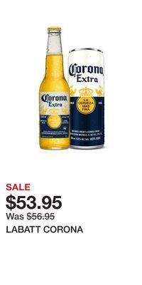 The Beer Store Labatt corona offer