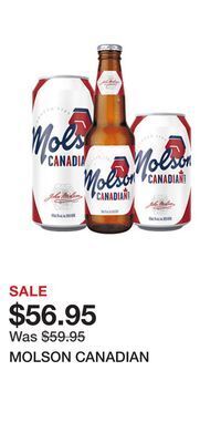 The Beer Store Molson canadian offer