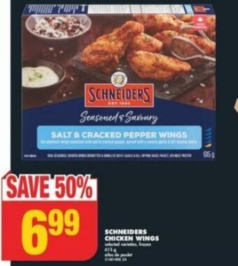No Frills SCHNEIDERS CHICKEN WINGS offer