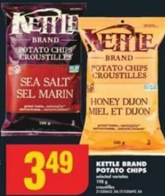 No Frills KETTLE BRAND POTATO CHIPS offer