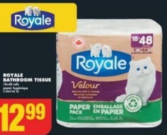 No Frills ROYALE BATHROOM TISSUE offer