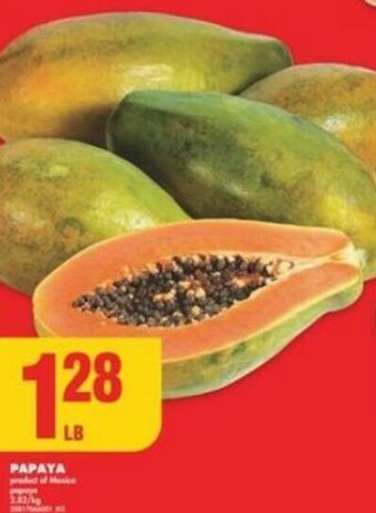 No Frills PAPAYA offer