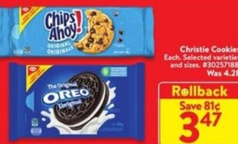 Walmart Christie Cookies offer