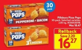 Walmart Pillsbury Pizza Pops 30-pack. offer