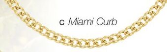Charm Diamond 10k yellow gold 22 miami curb chain offer