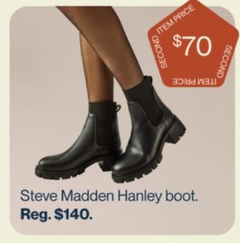 Hudson's Bay Steve madden hanley boot offer