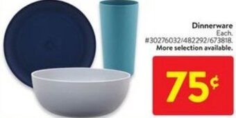 Walmart Dinnerware offer