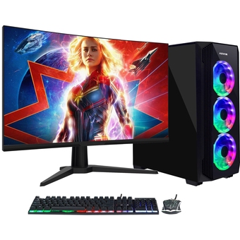 Best Buy Refurbished (excellent) aqvin gaming pc desktop computer tower (intel i7/1tb ssd/32gb ram/geforce rtx 3060/windows 10 pro) ne offer